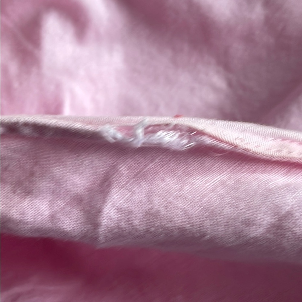 🏷️ INC International Concepts Linen Pink High Low Skirt 14 - Picture 6 of 8